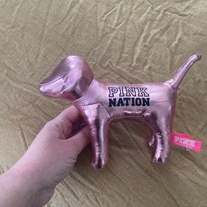 Victoria secret pink shiney dog